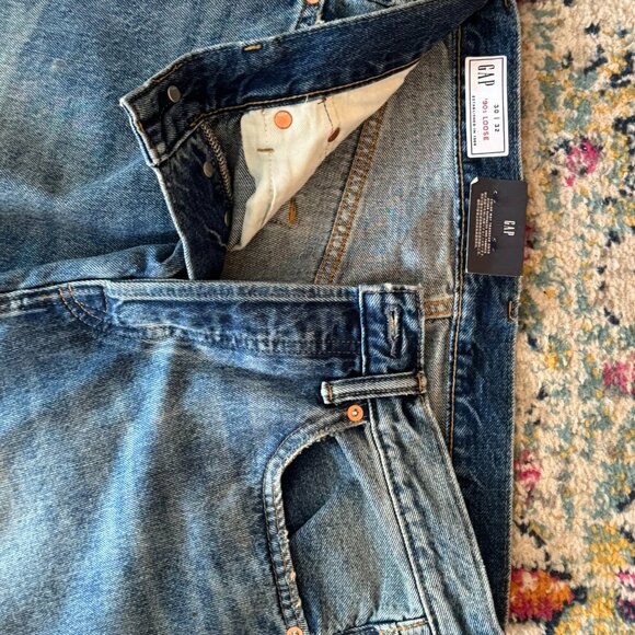 Men's Gap 90's Loose Button Fly Jeans - NWT - 30 x 32 - Picture 3 of 3